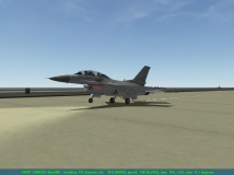 F-16基础训练--正常降落+熄火降落+侧风仪表引导着陆
